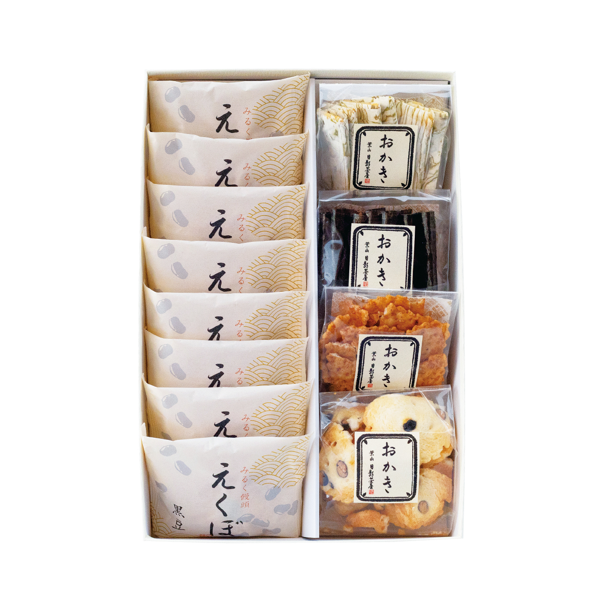 [日影茶屋]　えくぼ・おかき詰合せ